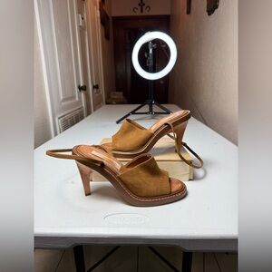Used damaged stella mccartney heels Sz 37 / US 7